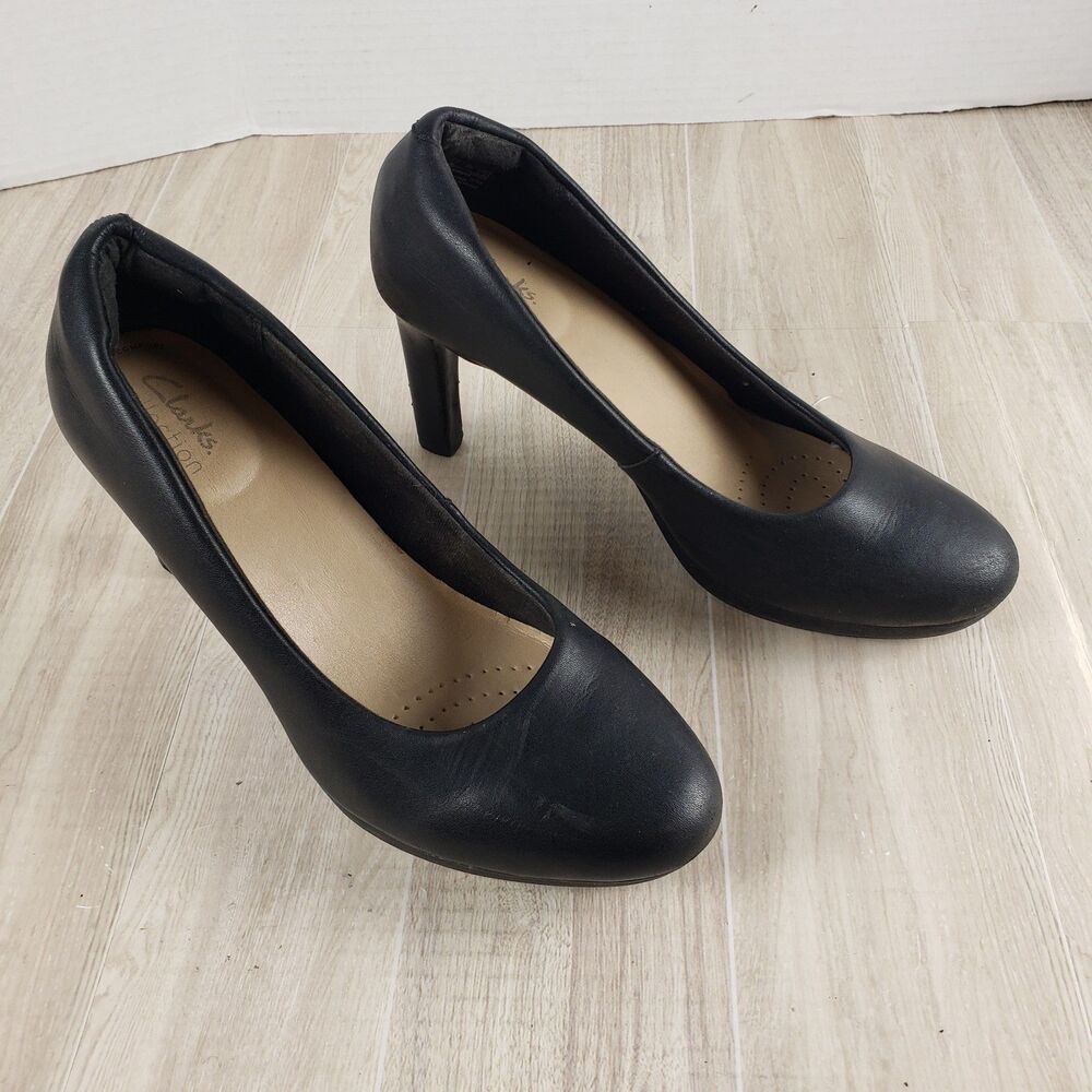 Clark's Ambyr Joy High-Heeled Comfort Pumps - Women's Size 7.5M